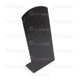 4001-0245-BLK - Acrylic Display for Earrings for 36 pairs 13x9x5cm Black  1pc 4001-0245-BLK,Displays,Acrylic,Display,for Earrings for 36 pairs,13x9x5cm,Black,China,1pc,montreal, quebec, canada, beads, wholesale
