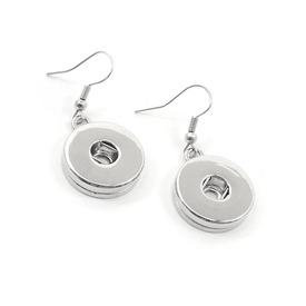 4005-0700-001WH - Snap! Metal Base for Snap Earrings Round 19MM Nickel 2pcs  Off Price Policy 4005-0700-001WH,4005-,montreal, quebec, canada, beads, wholesale