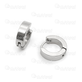 4007-0101-40-1 - Earring Stainless Steel Natural 4x13mm 1 Pair  Limited Quantity Plain 4007-0101-40-1,Stainless Steel,Finished Jewelry,Natural,Earring,Stainless Steel,Natural,4x13mm,1 Pair,China,Limited Quantity,Plain,montreal, quebec, canada, beads, wholesale