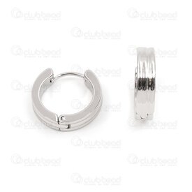 4007-0102-229 - Stainles Steel Earring Leverback, 2x9MM with two strike 1pair china 4007-0102-229,Raye,montreal, quebec, canada, beads, wholesale