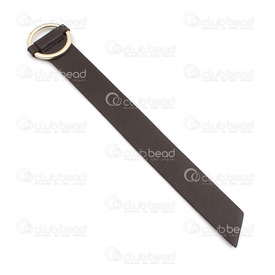 4007-0212-27 - leather bracelet with big gold round buckle, brown 4007-0212-27,Clearance by Category,Jewelry,montreal, quebec, canada, beads, wholesale