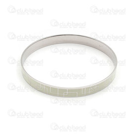 4007-0214-31 - Acier Inoxydable Bracelet Rigide sans Fermoir Jaune 1pc 4007-0214-31,4007-0214,montreal, quebec, canada, beads, wholesale