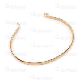 4007-0214-53GL - Acier Inoxydable 304 Bracelet Rigide Semi Fini 15cm (6po) Couleur Or 5pcs 4007-0214-53GL,Bijoux finis,En acier inoxydable,montreal, quebec, canada, beads, wholesale