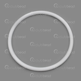 8310-0013 - Plastic Ring 11cm (4.3po) For Dream Catcher White 10pcs 8310-0013,Plastic,Plastic,Ring,For Dream Catcher,11cm (4.3po),White,White,Plastic,10pcs,China,montreal, quebec, canada, beads, wholesale