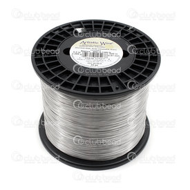 AW1-24-SS-5 - Artistic Wire Stainless Steel Wire Natural 24 Gauge App.1399m (4591ft) USA AW1-24-SS-5,Stainless steel,Stainless Steel,Wire,24 Gauge,Natural,App.1399m (4591ft),USA,Artistic Wire,montreal, quebec, canada, beads, wholesale