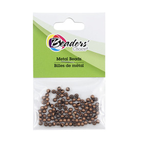 BC1-1111-0903-OXCO - Metal Bead Round Brown 3mm Antique Nickel Free 100pcs BC1-1111-0903-OXCO,Findings,3MM,100pcs,Bead,Metal,Metal,3MM,Round,Round,Brown,Copper,Antique,Nickel Free,China,montreal, quebec, canada, beads, wholesale