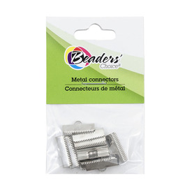 BC1-1703-0303 - Metal Ribbon Claw Connector 16mm Nickel Nickel Free 10pcs BC1-1703-0303,Findings,Connectors,10pcs,Metal,Ribbon Claw Connector,16MM,Grey,Nickel,Metal,Nickel Free,10pcs,China,Off Price Policy,montreal, quebec, canada, beads, wholesale