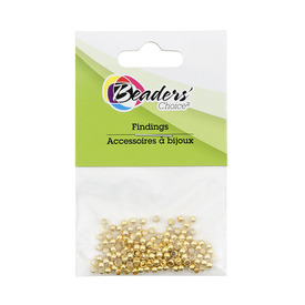 BC1-1705-0211 - Metal Crimp Round 2.5mm Gold 150pcs BC1-1705-0211,Findings,Beaders' Choice,Gold,Metal,Crimp,Round,Round,2.5mm,Gold,Metal,150pcs,China,Off Price Policy,montreal, quebec, canada, beads, wholesale