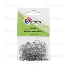 BC1-1706-0203-BN - Beaders' Choice Metal Split Ring 8mm Black Nickel 25pcs BC1-1706-0203-BN,Findings,Beaders' Choice,25pcs,Metal,Split Ring,8MM,Black,Black Nickel,Metal,25pcs,China,Beaders' Choice,montreal, quebec, canada, beads, wholesale