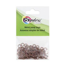 BC1-1707-0301-OXCO - Metal Jump Ring 5mm Antique Copper Nickel Free 100pcs BC1-1707-0301-OXCO,Findings,Rings,5mm,Metal,Jump Ring,5mm,Brown,Antique Copper,Metal,Nickel Free,100pcs,China,Off Price Policy,montreal, quebec, canada, beads, wholesale