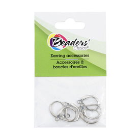 BC1-1708-0325-WH - Metal Leverback Earring 14mm Nickel With Loop 6pcs BC1-1708-0325-WH,Findings,Earrings,14MM,Metal,Leverback Earring,14MM,Grey,Nickel,Metal,With Loop,6pcs,China,Off Price Policy,montreal, quebec, canada, beads, wholesale