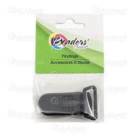 BC1-1709-0900-3527 - Beaders' Choice Plastic Pacifier clip 21x35mm Black With Loop 1pc  Ideal for chew beads jewelry BC1-1709-0900-3527,For teething jewelry,Clip,Plastic,Pacifier clip,21x35MM,Black,Black,Plastic,With Loop,1pc,China,Ideal for chew beads jewelry,Beaders' Choice,montreal, quebec, canada, beads, wholesale