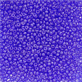 T-1101-2037 - Glass Bead Seed Bead Round 8/0 Preciosa Blue Pearl 50g app. 2000pcs Czech Republic T-1101-2037,Weaving,Seed beads,Nb 8,Bead,Seed Bead,Glass,Glass,8/0,Round,Round,Blue,Blue,Pearl,Czech Republic,montreal, quebec, canada, beads, wholesale