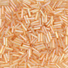 Bille de Verre Perle de Rocaille Tubulaire #2 6mm Champagne Or AB Sac 90g 1101-6201-09