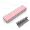 Velvet Necklace box 22x5.5x2.5cm Grey Pink Cover inner 21x4x2cm 1pc 120gr 2001-0615-01PK